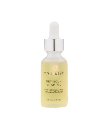 Trilane Retinol + Vitamin C with Squalane  Visibly Reduces the Signs of Aging for Softer  Smoother  More Radiant Skin with Zero Irritation  1 fl. oz.
