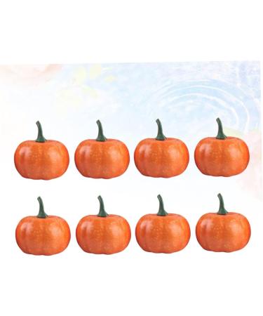 Amosfun 8pcs Halloween Pumpkin Ornament Simulation Mini Halloween Fake Fruit Fake Fruit Home Halloween Ornaments Diy Fake Pumpkin Faux Pumpkin Decor Party Pumpkin Vegetable Props - Buy Online on GoSupps.com