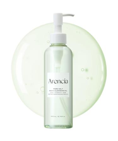 Arencia Pore Melt Mochi Huile nettoyante non com dog ne avec acides amin s de riz HD vitamine E cica et c ramide 200 ml