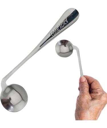 Elderly Elbow Fork Spoon Angled Eating Fork Curved Spoon Utensil for -Feeding Elder Feed Nursing Utensil Convenient for Elderly Seniors and Disabled Adults Right Hand - Spoon - Buy Online on GoSupps.com