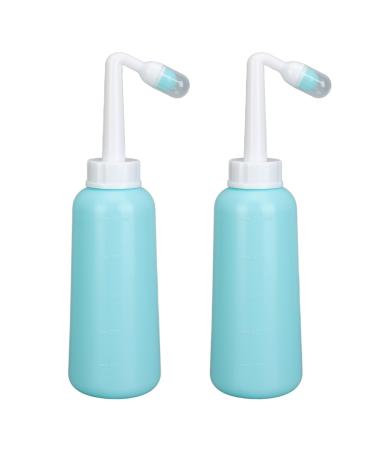 Shower bottle for women 2 pieces 500 ml reusable vaginal cleaning system vaginal washing container for personal health cleaning for mother after birth