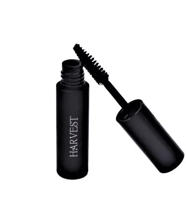 Harvest Natural Beauty - Lengthening Organic Mascara- 100% Natural and Certified Organic- Non-toxic  Vegan and Cruelty-Free - Black Mascara