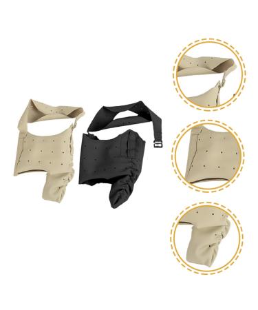 Hemoton 2pcs Thumb Brace Leather Bracers Set | Utensil Holder & Spreader | Bunion Wrap for Men & Women | Breathable Material - Buy Online on GoSupps.com