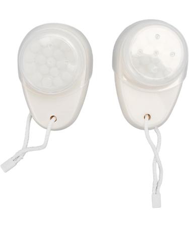 Soft Bristle Double Sided Face Brush Exfoliator and Cleanser Promotes Circulation with Lanyard with Ergonomic Handle - Buy Online on GoSupps.com