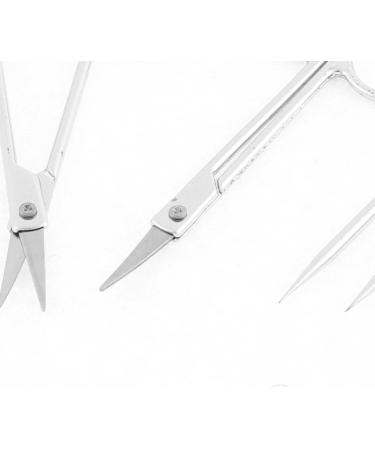 Ruilogod Blackhead Acne pin Extractor + Eyebrow Scissors 2 Pairs - Buy Online on GoSupps.com
