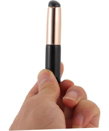 MAGICLULU Round Head Silicone Lip Brush Lip Masks Applicator Eyeshadow Brush Lip Applicator Brush Lip Gloss Applicator Lip Balm Applicator Women Makeup Tools Metal Miss Sponge With Cover - Buy Online on GoSupps.com
