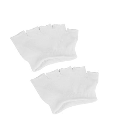 PackoVE 4 pair of high-heal socks Medium-footed women slip-on sneakers for women men men sneakers no-show socks cotton socks invisible high heel support cushion half socks Miss