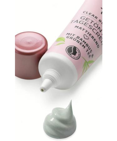 Tinted Day Cream - Natural Cosmetics - Zinc Mattifying Formula - Effectively Covers Impurities - Visually Evens Redness - Refines Skin Tone - 30ml - Buy Online on GoSupps.com