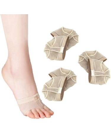 Milist Toe Protection Paws Pad - 3 Pair Anti-Pain Fitness Socks & Insoles for Ballet and Contemporary Dance - Buy Online on GoSupps.com
