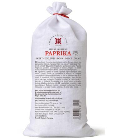 Buy Noble Sweet Hungarian Paprika Powder (200g) - Authentic Delicatessen Spice for Global Shipping - Buy Online on GoSupps.com
