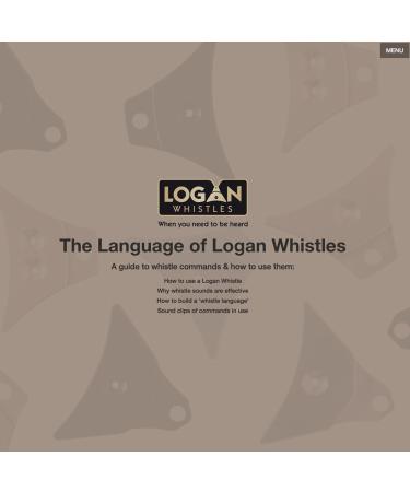 Logan Whistle Starter Pack - A1 Whistle lanyard and command sound guide - Buy Online on GoSupps.com