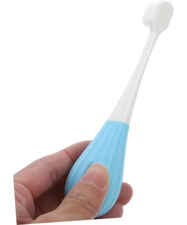 Buy Minkissy 3-Piece Children's Toothbrush Set Cute Blue Toddler Brushes in Bulk | Perfect for Kids Oral Care - Buy Online on GoSupps.com