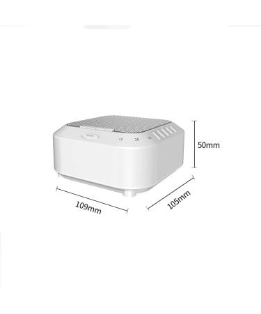 White Noise Machine with 28 Natural Soothing Sounds Rechargeable Portable Sound Machine withTimer Volume Control Sleep Therapy for Baby Kids Adults for Travel Office Home - Buy Online on GoSupps.com