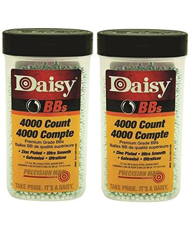 Daisy Ammunition and CO2 40 4000 ct BB Bottle, 2 Pack