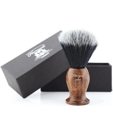 Haryali London Vintage Shaving Brush Set with Soap Bowl - Eco-Friendly Vegan Bristle - Men's Grooming Kit - Buy Online on GoSupps.com