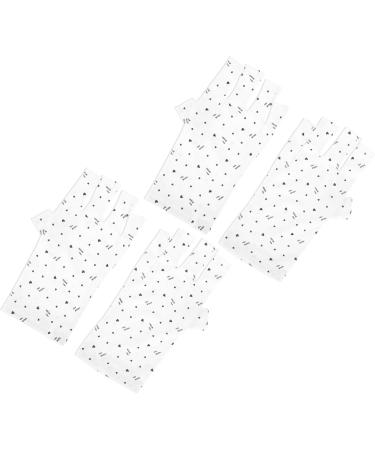 minkissy 4 Pairs Nail Gloves Gel Manicure Uv Gloves Fingerless Anti Uv Glove Uv Protection Gloves for Manicures Uv Gloves for Gel Manicures Miss Polyester Non-Slip Light - Buy Online on GoSupps.com