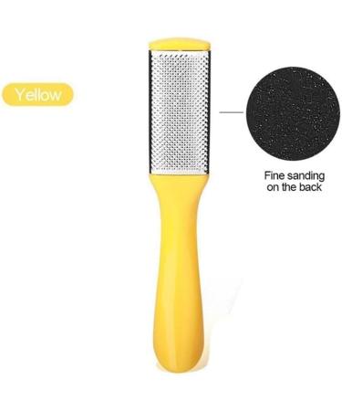 Pedicure Tools Foot Care Supplies Gently Remove Dead Skin Calluses Steel Brush Double-Sided Smoothing Exfoliating H0R8 Skin - Buy Online on GoSupps.com