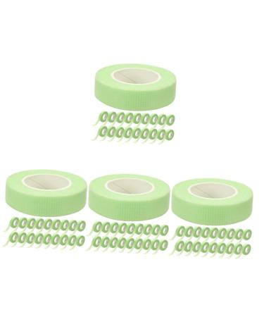 POPETPOP 80 Rolls Eye Pads Lash Extensions Small Soap Tape for Lash Extensions Eyelash Tape Makeup Stuff Eyelash Fabric Tape Eye Lift Tape Eye Shadow Easy to Tear Non-woven Fabric