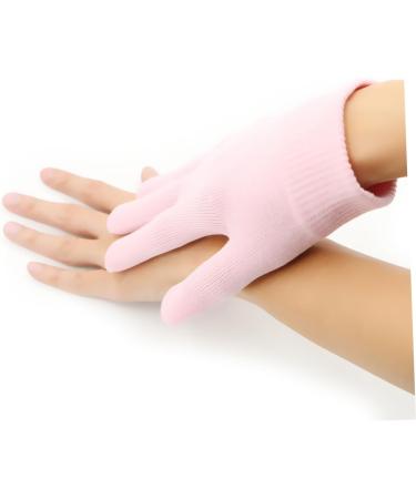 Healeved 2 Pairs Beauty Care Gloves Gauntlet Grooming Gloves Hand Softening Gloves Cracked Hands Gloves Spa Natural Gloves Dry Skin Gloves White Gel Mittens Gelt Essential Oil Pink - Buy Online on GoSupps.com