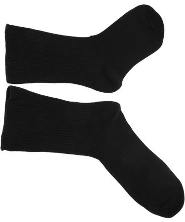 Anggrek Non Binding Care Cotton Socks for Elderly Women - Moisture Wicking Cushion Socks - Buy Online on GoSupps.com