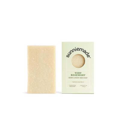 Shop Very Rosemary Moisturizing Hand & Body Soap Bar - Soothing & Detoxifying | Premium International Shipping - Buy Online on GoSupps.com