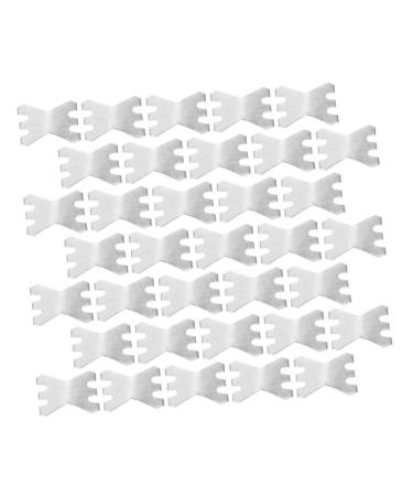 100pcs Buckle Supply Convenient Fastener Aluminum Fixator Fastener Portable Fastener Outdoor Clips