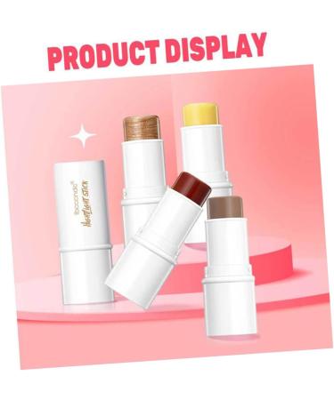 BIUDECO 1 Set Contour Stick Contouring Stick Highlighter Stick Makeup Stick Contour Kit Stick Highlighter Blush Stick for Cheeks Highlighters Makeup Face Highlighter Cream Blush Stick - Buy Online on GoSupps.com