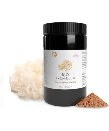 Buy Organic Tremella Mushroom Powder for Animals | 300g | Pure Vital Mushrooms | Highest Quality | Dosage Guide - Buy Online on GoSupps.com
