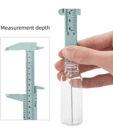 Outil de Mesure des Sourcils 150 MM en Plastique Gris Pied Coulisse Portable pour Maquillage Professionnel R gle Pr cise pour Tatouage et Dessin de Sourcils Accessoire - Buy Online on GoSupps.com