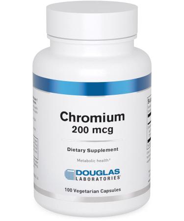 Douglas Laboratories Chromium 200 mcg | Trace Mineral Supports Healthy Metabolism | 100 Capsules