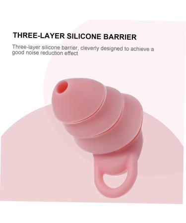 Healvian Anti Noise Earplugs - 2 Pairs Silicone Motorcycle Ear Plugs for Noise Reduction & Comfort | Perfect for Students & Sports - Buy Online on GoSupps.com