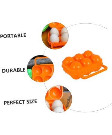 Hemoton 2pcs Outdoor Egg Carton Fridge Food Tray Outdoor Egg Container Egg Organizers Devil Travel Water Bag - Buy Online on GoSupps.com