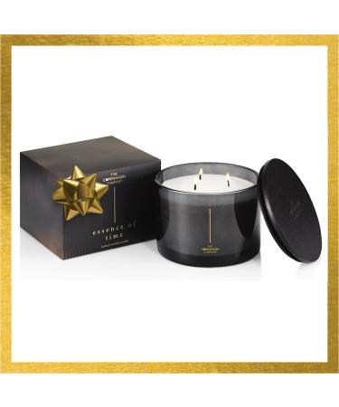 Luxury Scented Candle Gift for Women | Soy Candle | 40 Hours Burn Time - Cherry Cedarwood & Oud | The Copenhagen Company | 17oz Bottle - Buy Online on GoSupps.com