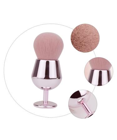 Angoily Blush Brush - Travel-Friendly Makeup Brush & Highlighter | Cosmetic Brush with Alien Pink Handle - Buy Online on GoSupps.com