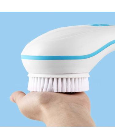 Healifty Electric Rotating Back Brush Set - Exfoliating Body Scrubber for Men and Women with Long Handle, Shower Deep Cleansing Brush - Buy Online on GoSupps.com