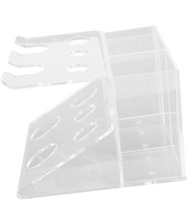 Hushui Acrylic Razor Organizer Stand | Stylish Bathroom Storage Holder for Razor Accessories - Buy Online on GoSupps.com