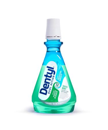 Dentyl Dual Action Smooth Mint Plaque-Reducing CPC Mouthwash 500ml