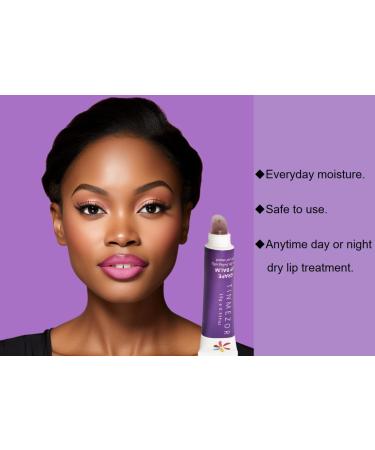 Hydrating Lip Balm & Plumper Gloss - Vitamin E & Aloe Vera for Silky Lips | 2 Pack Grape - Long-Lasting Hydration - Buy Online on GoSupps.com