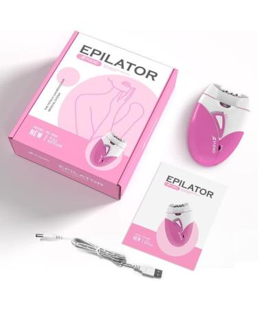 Smooth Glide Facial Epilator for Women - 2 Speed Hair Remover for Face Legs Bikini & Arms - Ideal Facial Depilator - Buy Online on GoSupps.com