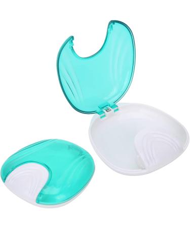 Durable Orthodontic Retainer Suitcase for Kids - Portable Denture Storage Container (Green) | Dnom Dose - Buy Online on GoSupps.com