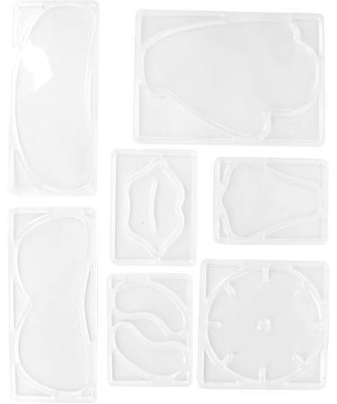 Pissente Face Mask Reusable DIY Face Mask Tool for Hand Chest and Lip Masks ABS Material Transparent Color Standard - Buy Online on GoSupps.com