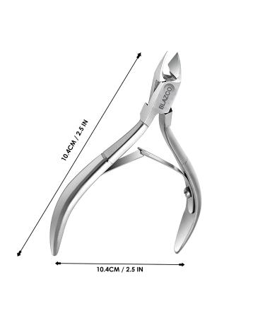 Blazco Professional Stainless Steel Cuticle Trimmer - Precision Cuticle Remover Tool Set, Pack of 1 - Buy Online on GoSupps.com
