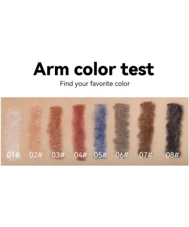 Pearlescent Eyeshadow Stick Eyeliner Long Lasting Glow Stick Highlighter Contour Makeup Stick (2) - Buy Online on GoSupps.com