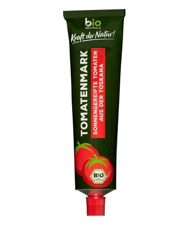 Biozentral Tomatenmark |200 g organic tomato paste from sun -ripened tomatoes |Alternative for passed tomatoes |Ideal for pasta rice & fish