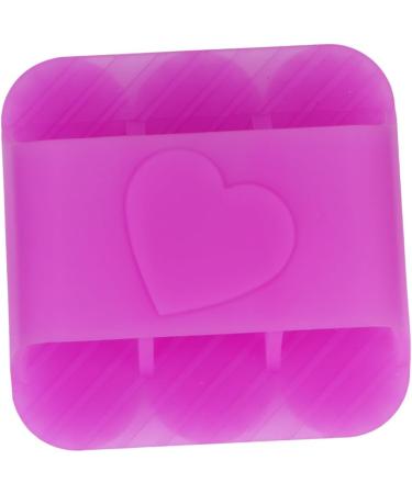 Shop Healvian 3pcs Cleaning Brush Set - Shampoo Tub & Bath Massage Brush - Purple | International Shipping - Buy Online on GoSupps.com