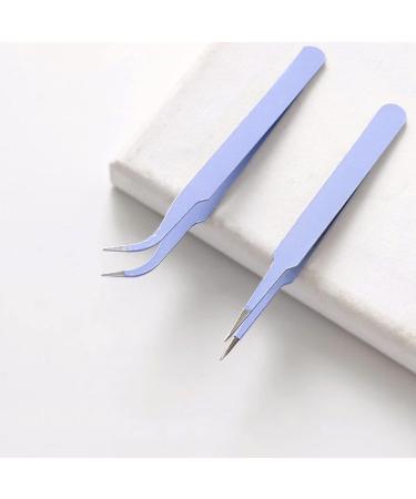 Tainrunse DIY Rhinestone Tweezer Tool for Nail Art Decoration - Purple - Buy Online on GoSupps.com