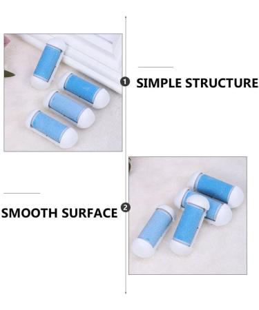 minkissy Replacement Roller Head for Electric Coarse Remover for Feet Pedicure Kit Refill Rollers Electronic Foot File Blue - Buy Online on GoSupps.com