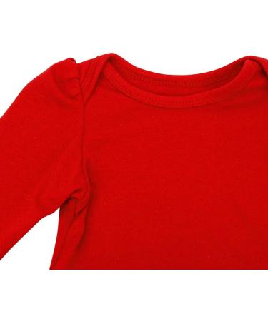 IBTOM CASTLE Baby Girls Santa Claus Romper Dress Set for My 1st Christmas | 0-3 Months - Buy Online on GoSupps.com