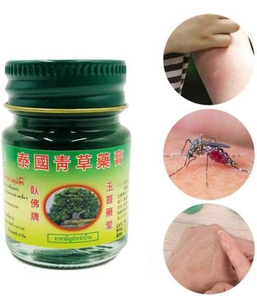 Thai Herbal Wax Original Green Balm - 100g (2 Jars) | Natural Massage Balm for Muay Thai | Imported from Thailand - Buy Online on GoSupps.com