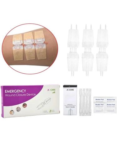 Emergency Wound Closure Kit - Zip Stitch Band-Aid Laceration Repair Stickers - Buy Online on GoSupps.com